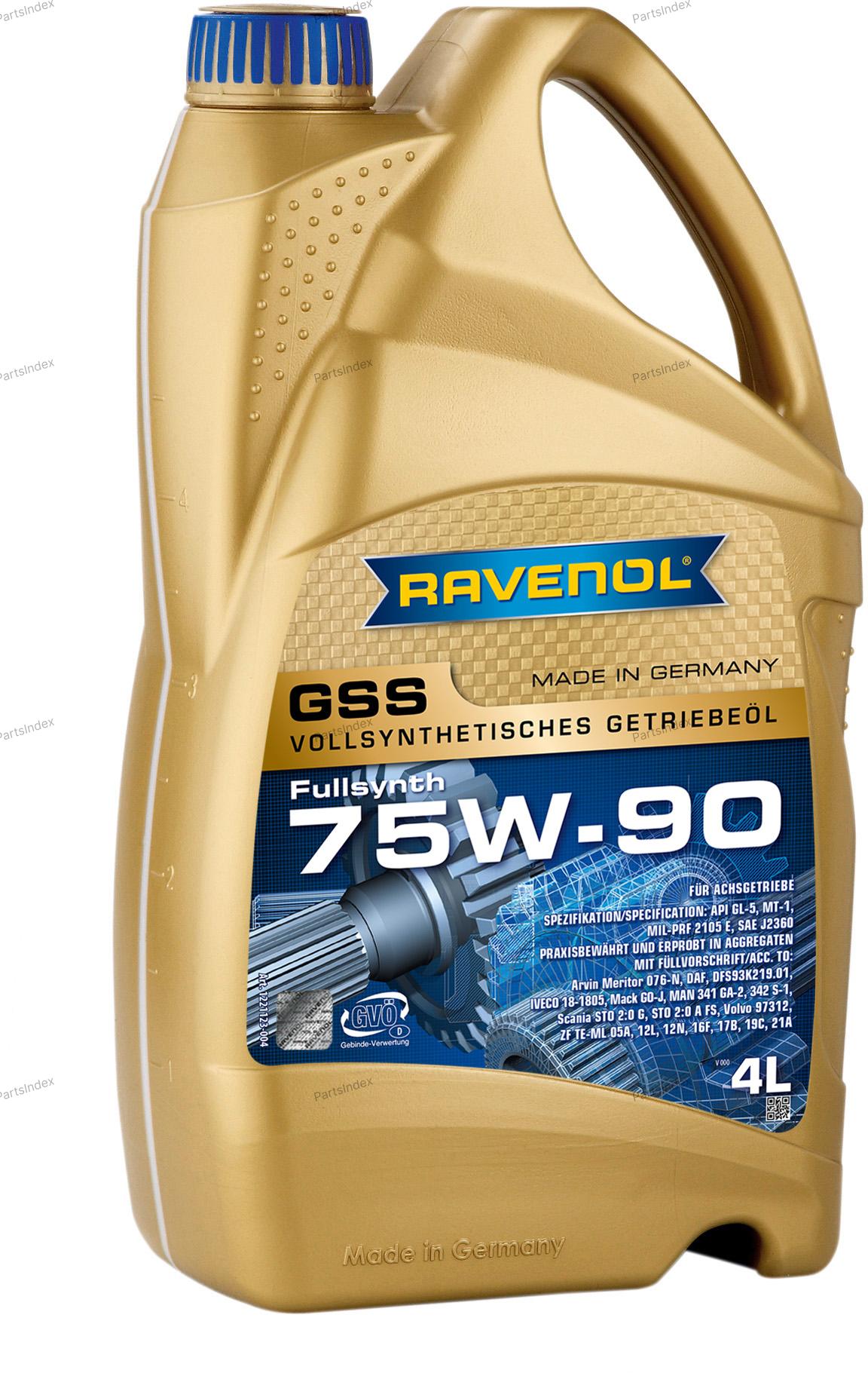 Масло трансмиссионное МКПП RAVENOL - 1221123004