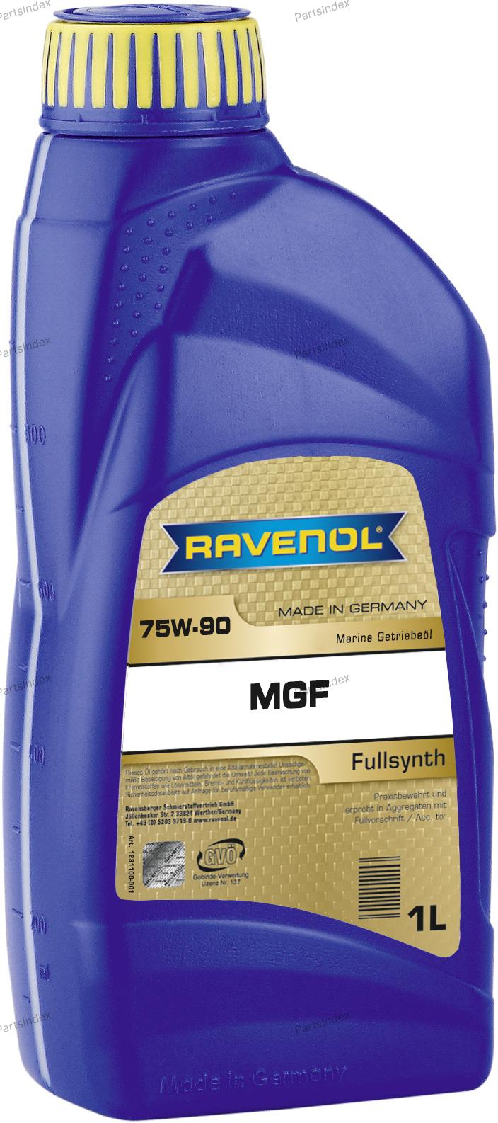 Масло трансмиссионное МКПП RAVENOL - 1231100001