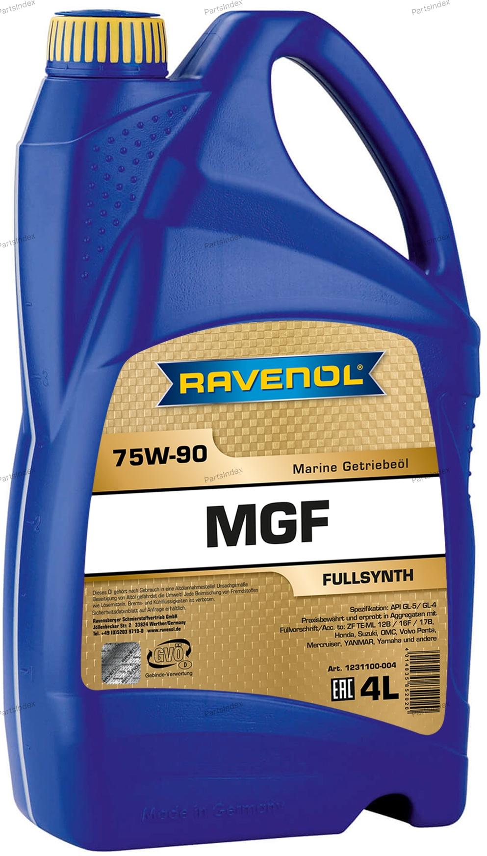 Масло трансмиссионное МКПП RAVENOL - 1231100004