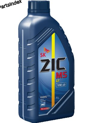 Масло моторное полусинтетическое ZIC M5 4T 10W-40, 1л