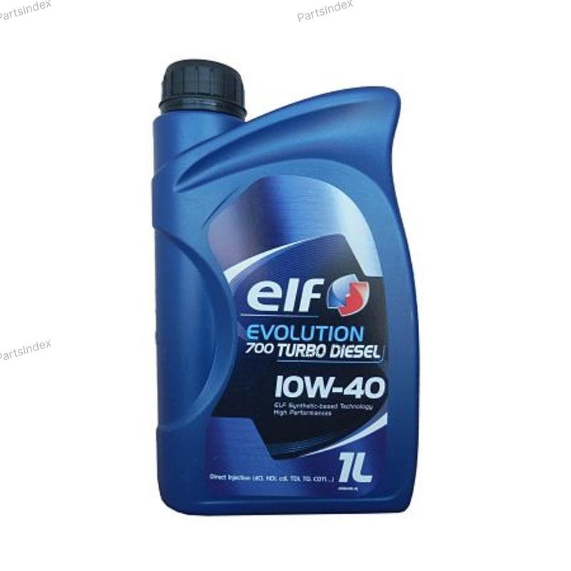Масло моторное полусинтетическое ELF Evolution 700 Turbo Diesel 10W-40, 1л