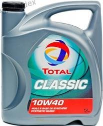 Масло моторное полусинтетическое TOTAL 10W-40, 5л