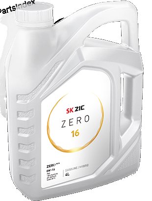 Масло моторное синтетическое ZIC ZIC ZERO 16 0W-16, 4л