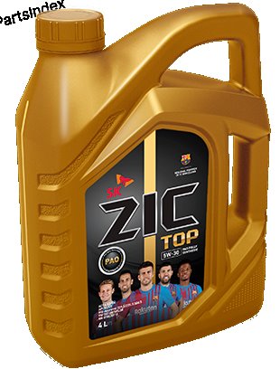 Масло моторное синтетическое ZIC 5W-30, 4л