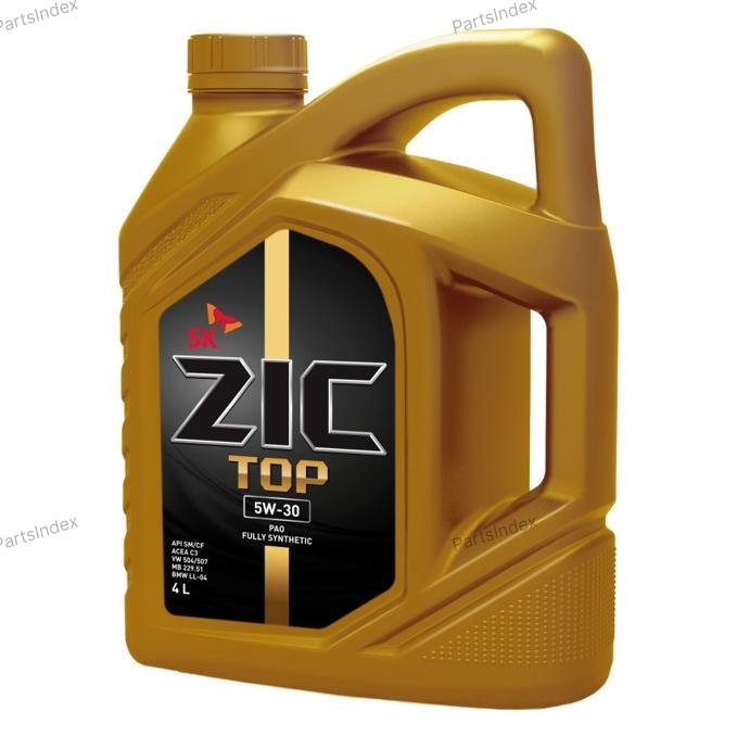 Масло моторное синтетическое ZIC TOP 5W-30, 4л