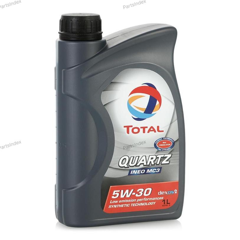 Масло моторное синтетическое TOTAL QUARTZ INEO MC3 5W-30, 1л
