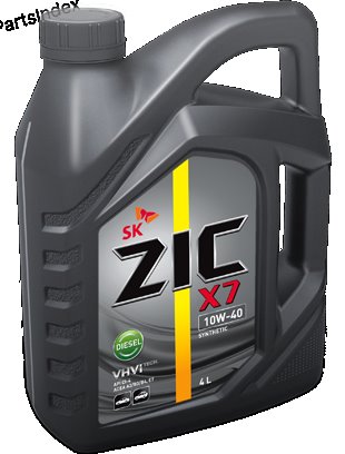 Масло моторное полусинтетическое ZIC X7 Diesel  10W-40, 6л