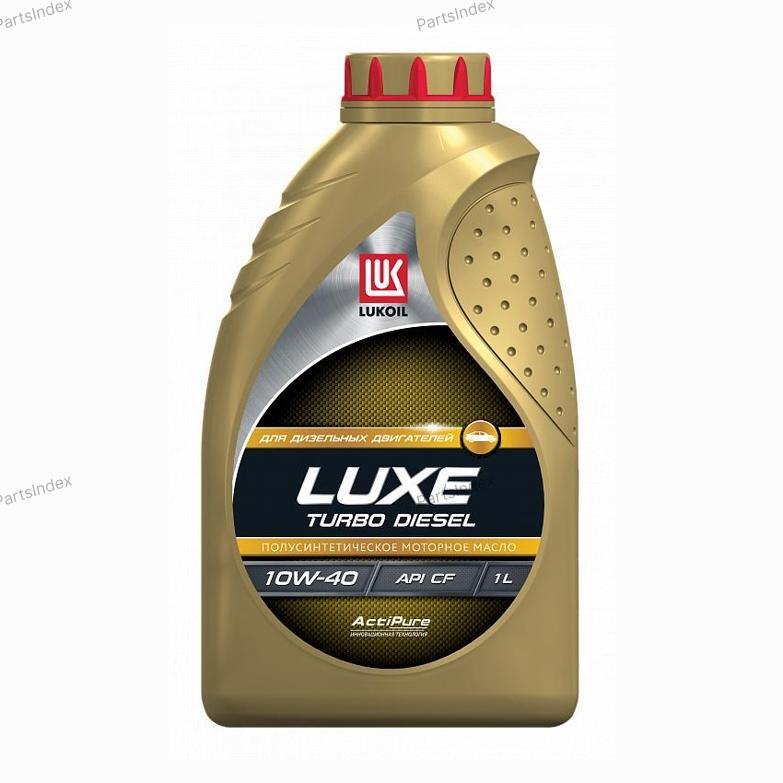 Масло моторное полусинтетическое LUKOIL LUXE TURBO DIESEL 10W-40, 1л