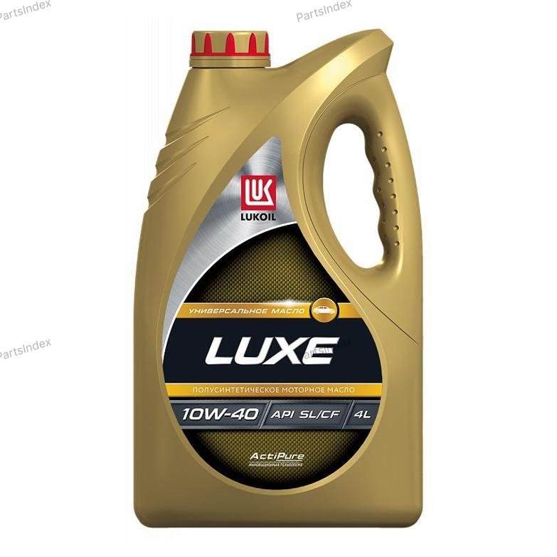 Масло моторное полусинтетическое LUKOIL LUXE 10W-40, 4л