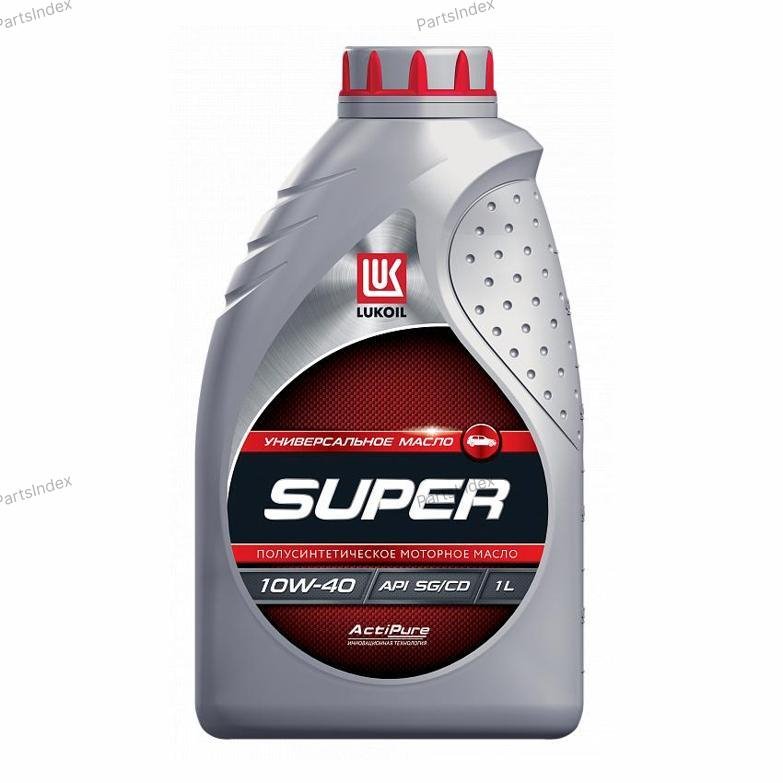 Масло моторное полусинтетическое LUKOIL SUPER 10W-40, 1л