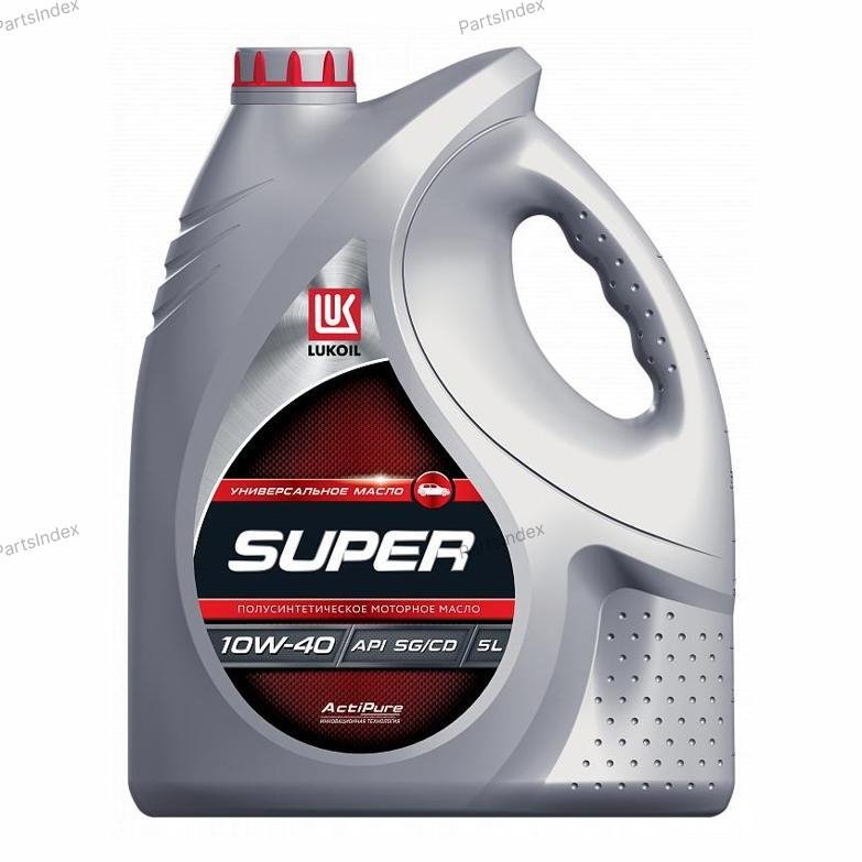 Масло моторное полусинтетическое LUKOIL SUPER 10W-40, 5л