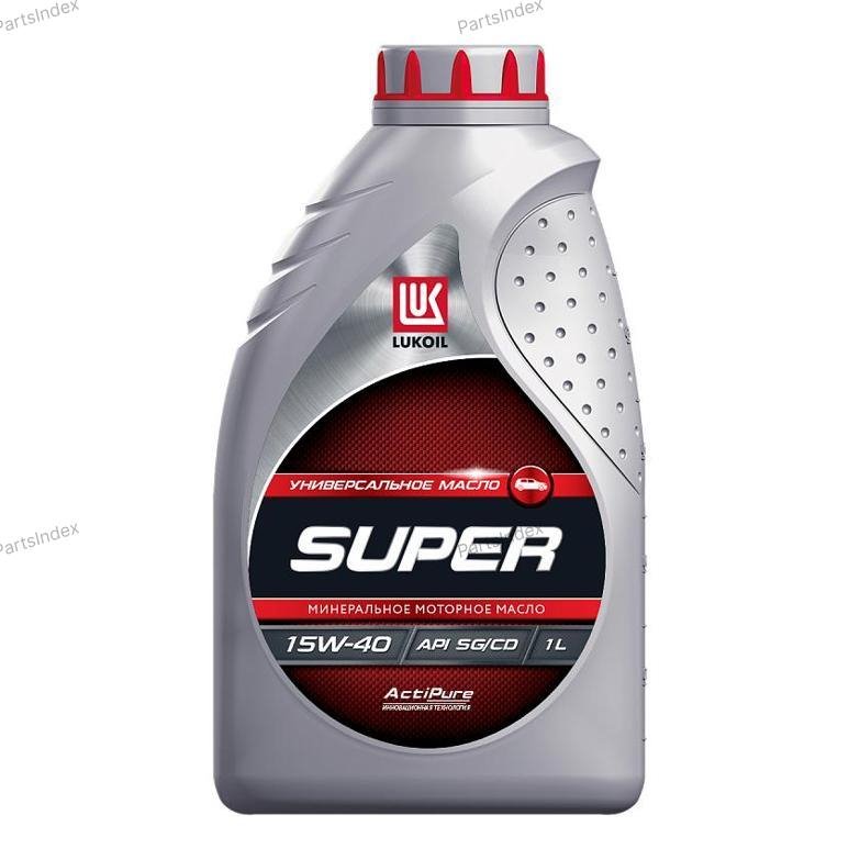 Масло моторное минеральное LUKOIL SUPER 15W-40, 1л