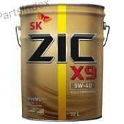 Масло моторное синтетическое ZIC 5W-40, 20л