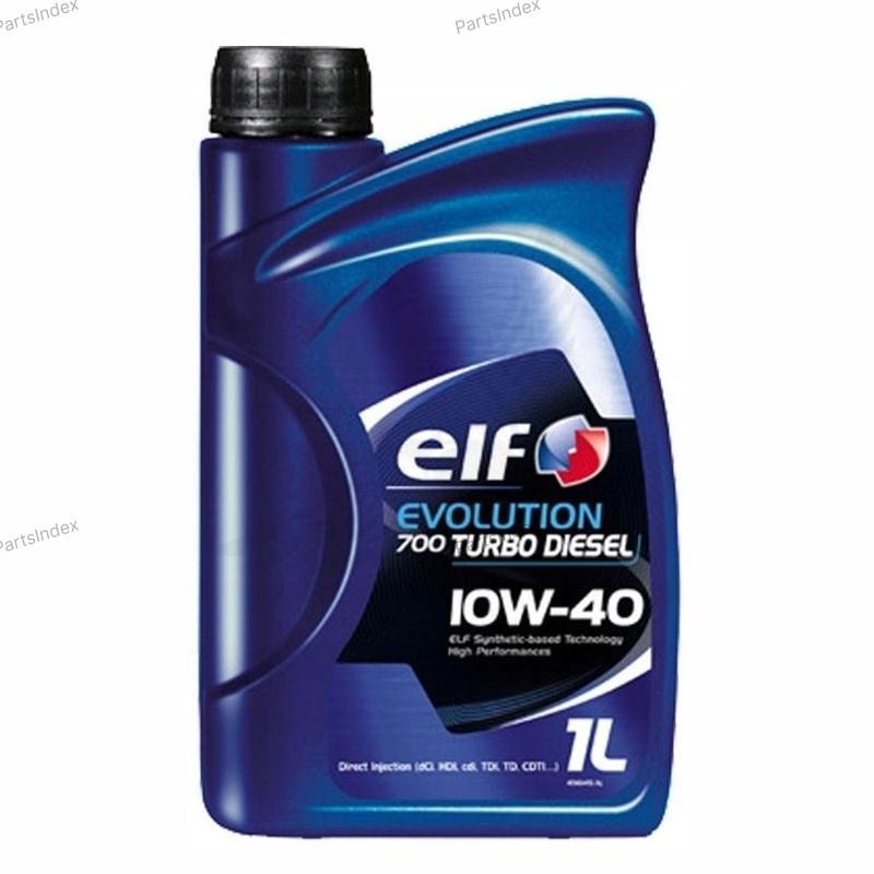 Масло моторное полусинтетическое ELF Evolution 700 Turbo Diesel 10W-40, 1л