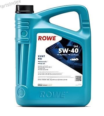 Масло моторное hc-синтетическое ROWE 5W-40, 4л