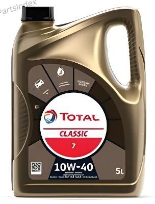Масло моторное полусинтетическое TOTAL 10W-40, 1л