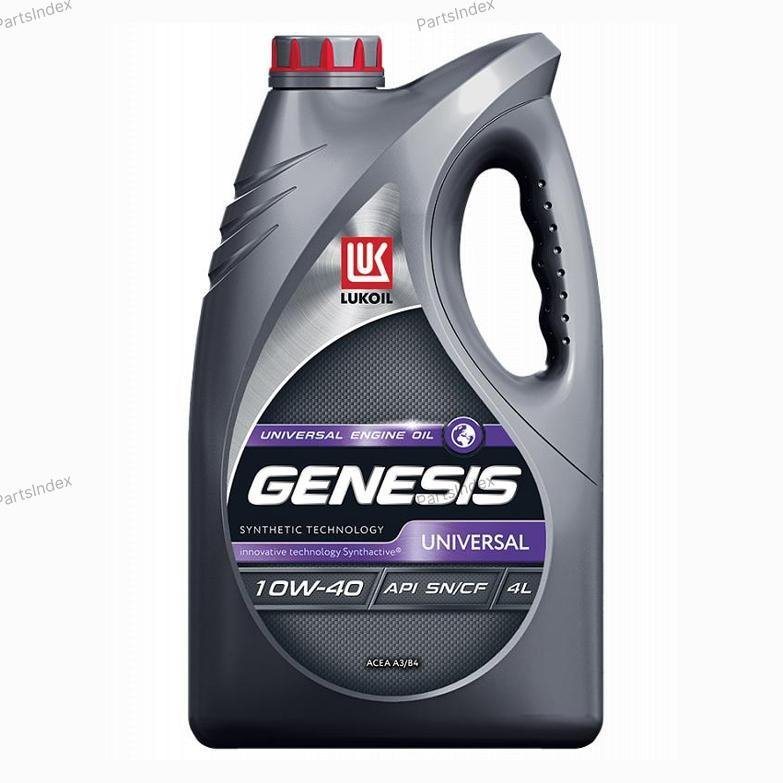 Масло моторное полусинтетическое LUKOIL GENESIS UNIVERSAL 10W-40, 4л