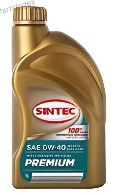 Масло моторное синтетическое SINTEC 0W-40, 1л