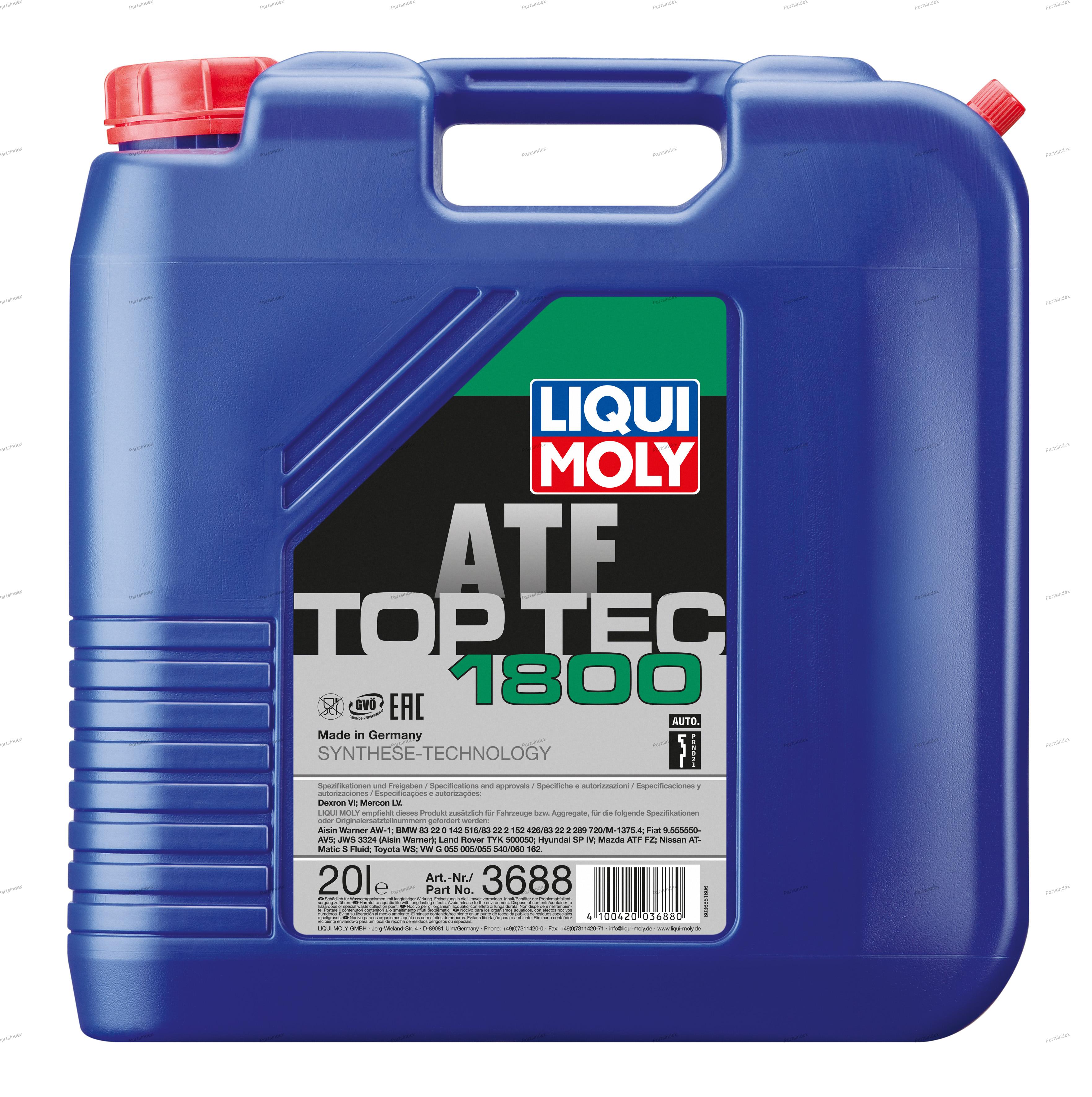 Масло трансмиссионное АКПП LIQUI MOLY - 3688