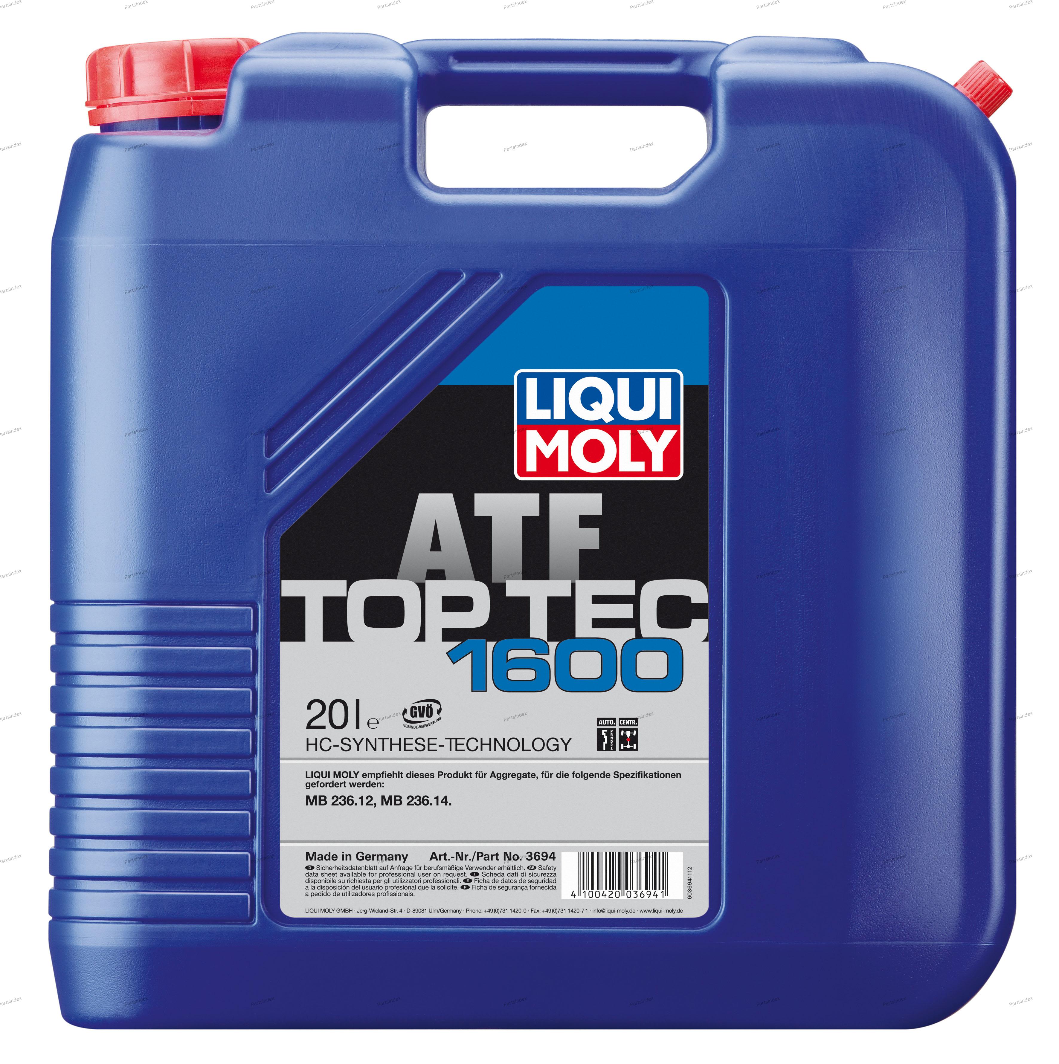 Масло трансмиссионное АКПП LIQUI MOLY - 3694