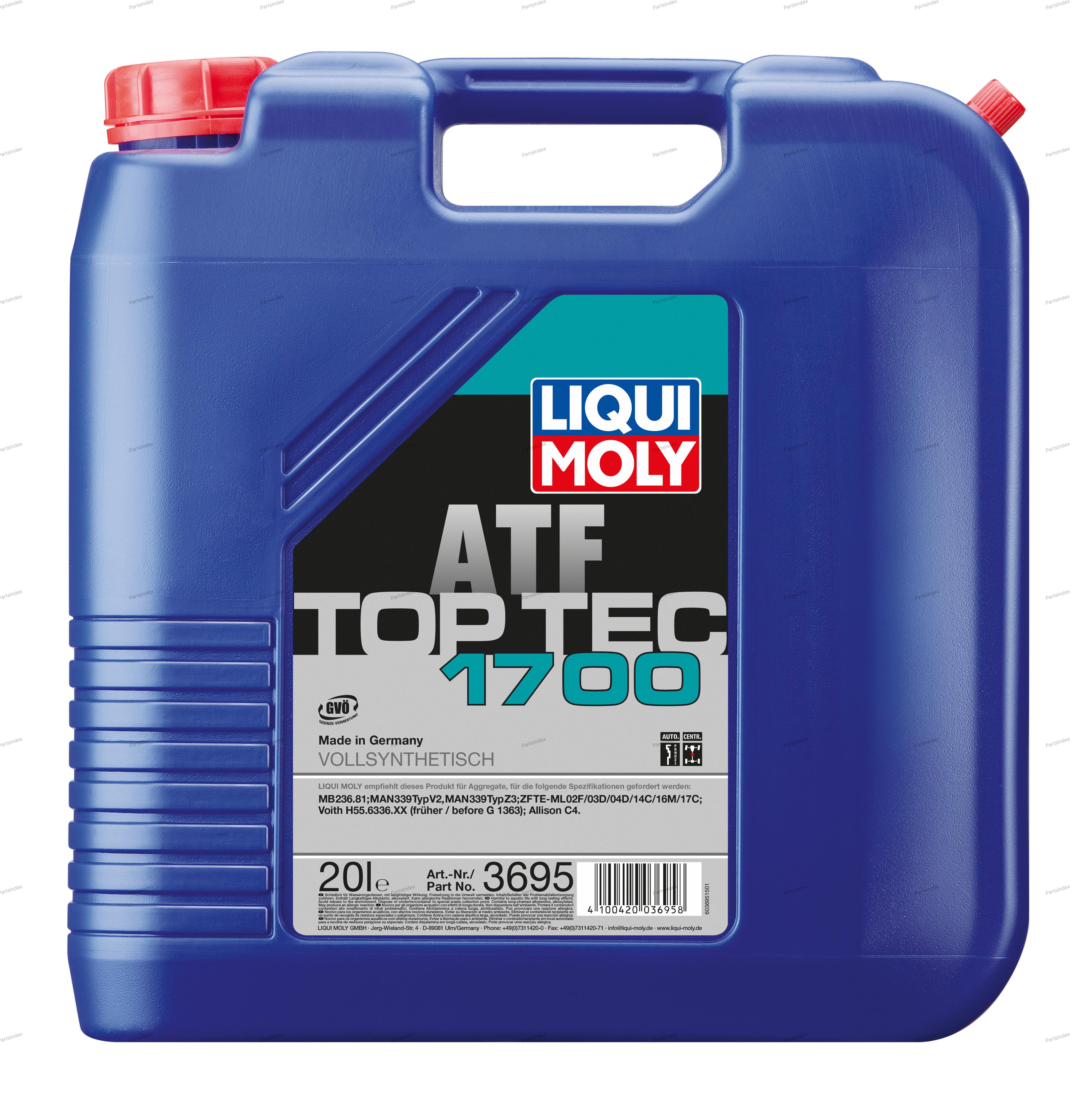 Масло трансмиссионное АКПП LIQUI MOLY - 3695