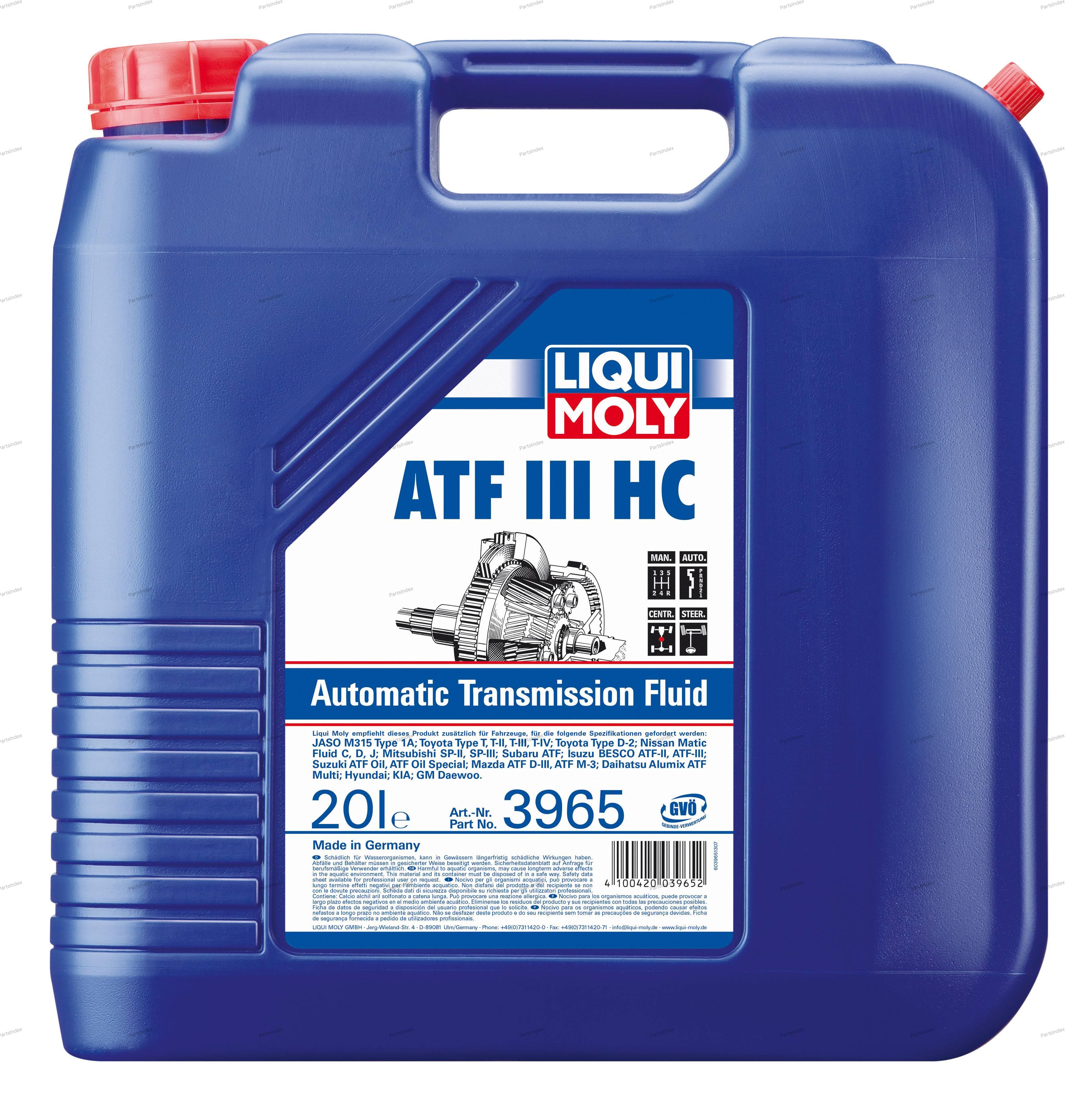 Масло трансмиссионное АКПП LIQUI MOLY - 3965