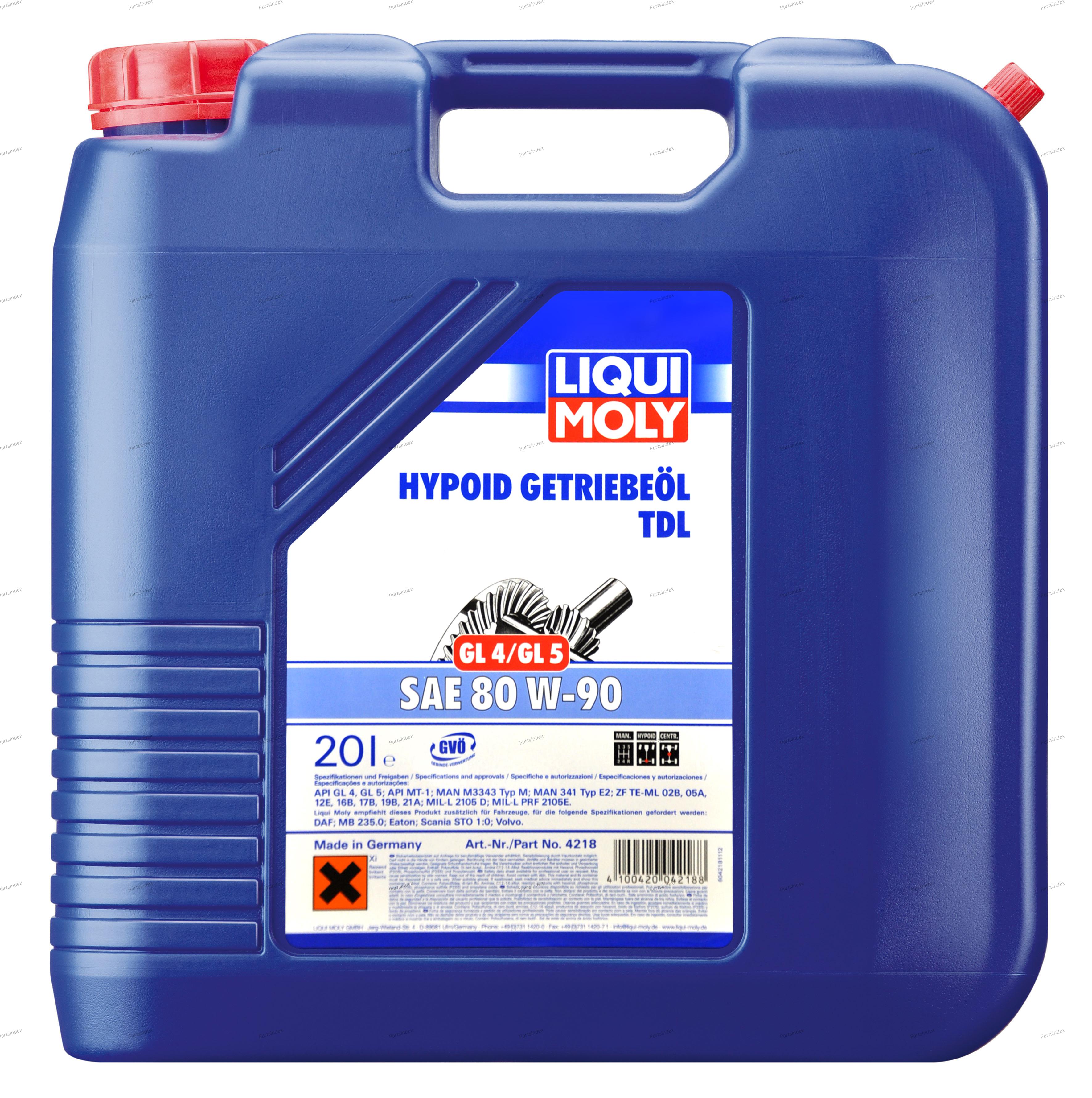 Масло трансмиссионное МКПП LIQUI MOLY - 4218