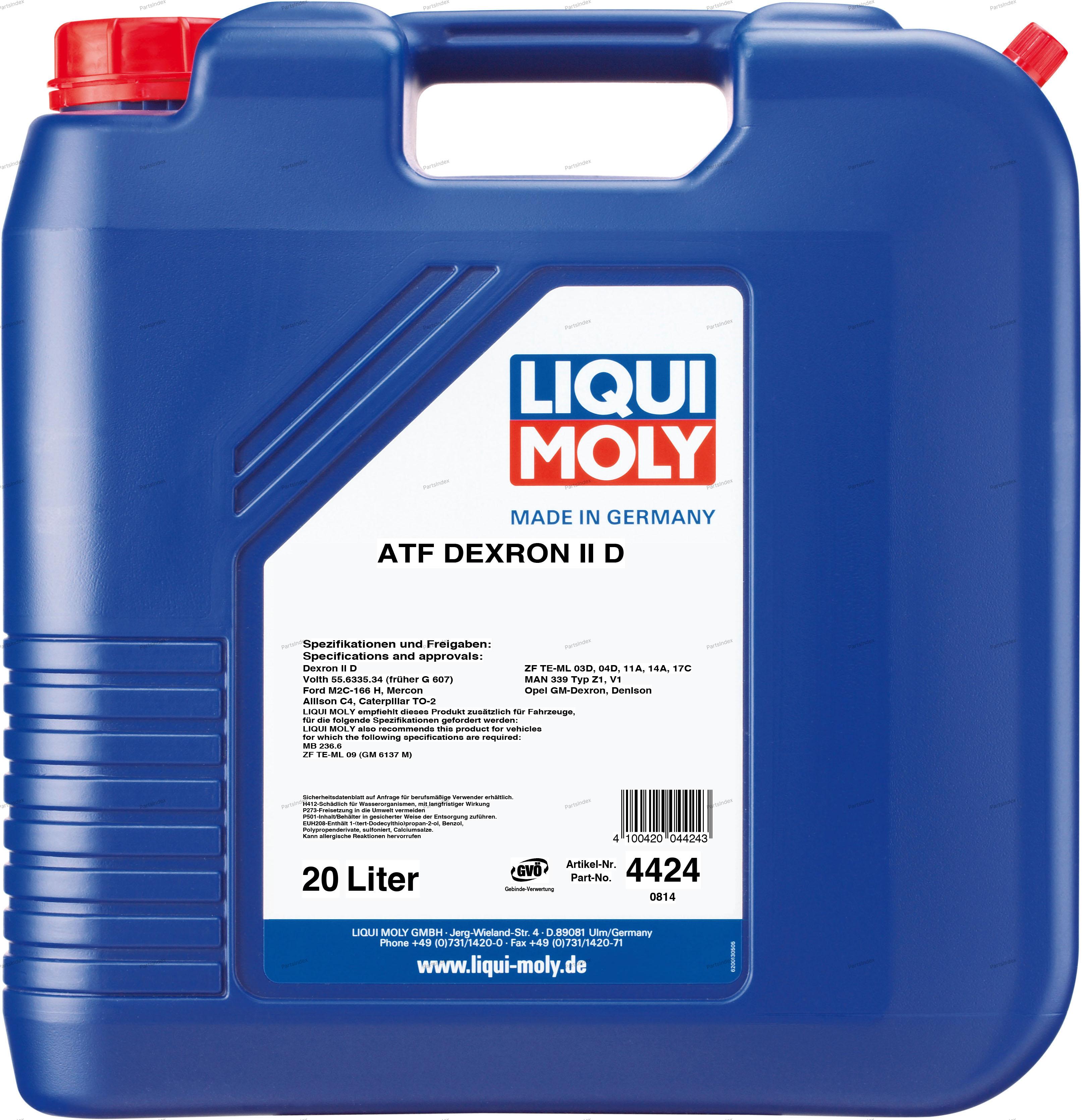 Масло трансмиссионное АКПП LIQUI MOLY - 4424