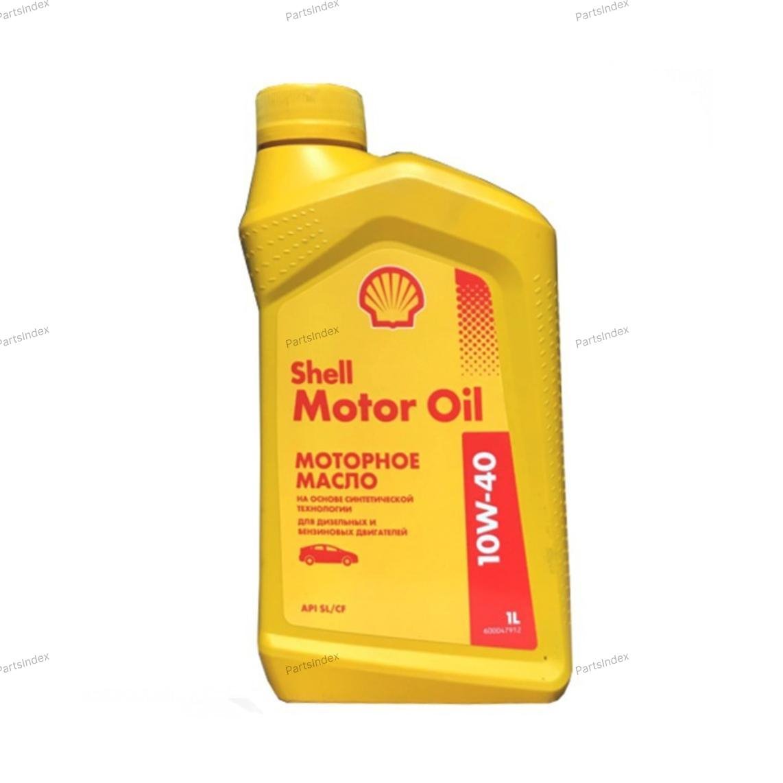 Масло моторное полусинтетическое SHELL Motor Oil 10W-40, 1л