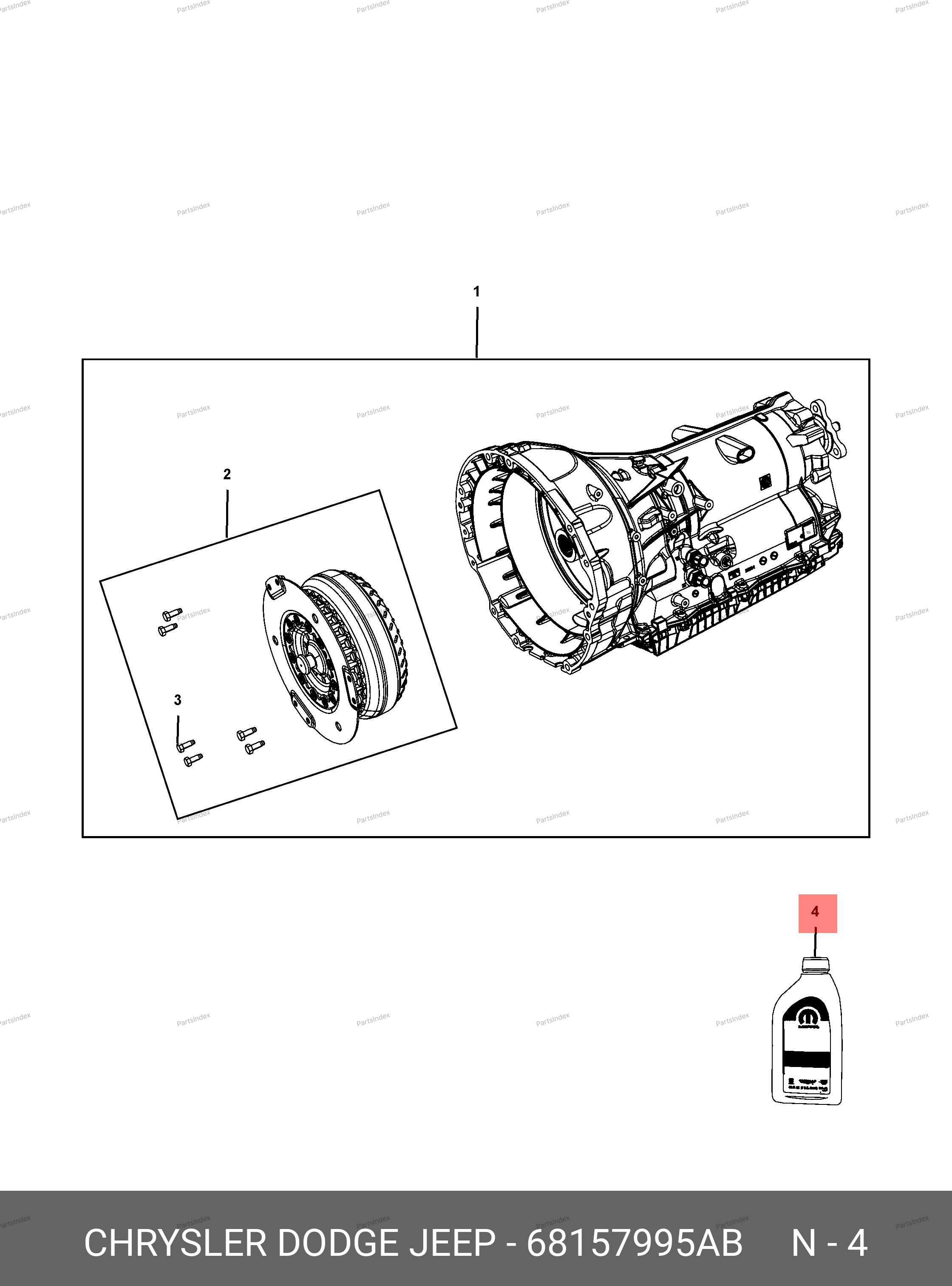 FLUID AUTOMATIC TRANSMISSION LITER