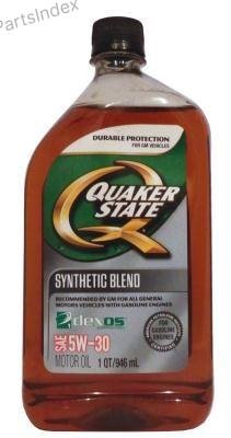 Масло моторное синтетическое QUAKER STATE, 0.946л