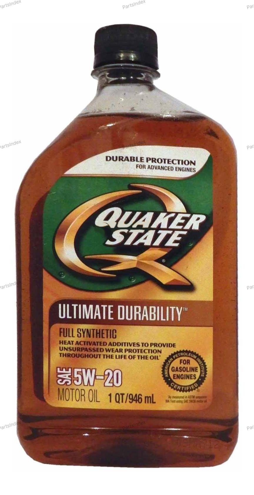 Масло моторное синтетическое QUAKER STATE, 0.946л