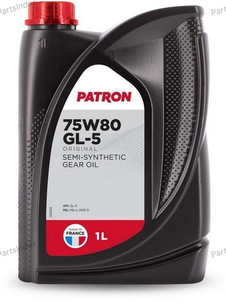 Масло трансмиссионное МКПП PATRON - 75W80GL51LORIGINAL