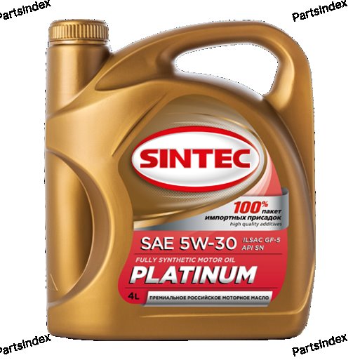 Масло моторное синтетическое SINTEC PLATINUM 5W-30, 4л