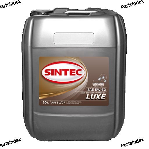 Масло моторное полусинтетическое SINTEC LUXE 5W-30, 20л