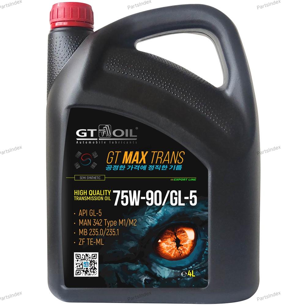 Масло трансмиссионное МКПП GT OIL - 8809059409091