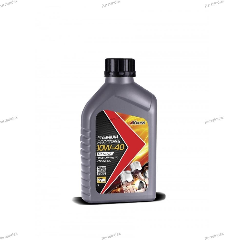 Масло моторное полусинтетическое AKROSS PREMIUM PROGRESS 10W-40, 1л