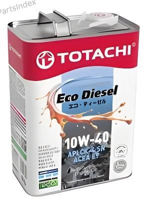 Масло моторное полусинтетическое TOTACHI 10W-40, 4л