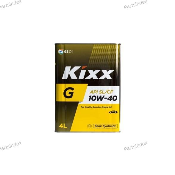 Масло моторное полусинтетическое KIXX G SL 10W-40, 4л