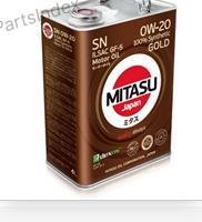 Масло моторное синтетическое MITASU 0W-20, 4л