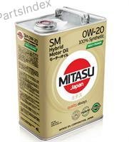 Масло моторное синтетическое MITASU 0W-20, 4л