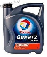 Масло моторное полусинтетическое TOTAL 10W-40, 4л
