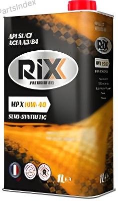 Масло моторное полусинтетическое RIXX 10W-40, 1л