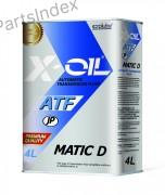 Масло трансмиссионное АКПП X-oil AJ02MD04T