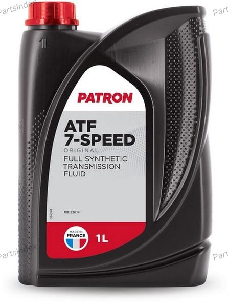 Масло трансмиссионное АКПП PATRON - ATF7SPEED1LORIGINAL