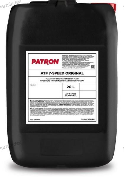 Масло трансмиссионное АКПП Patron ATF7SPEED20LORIGINAL