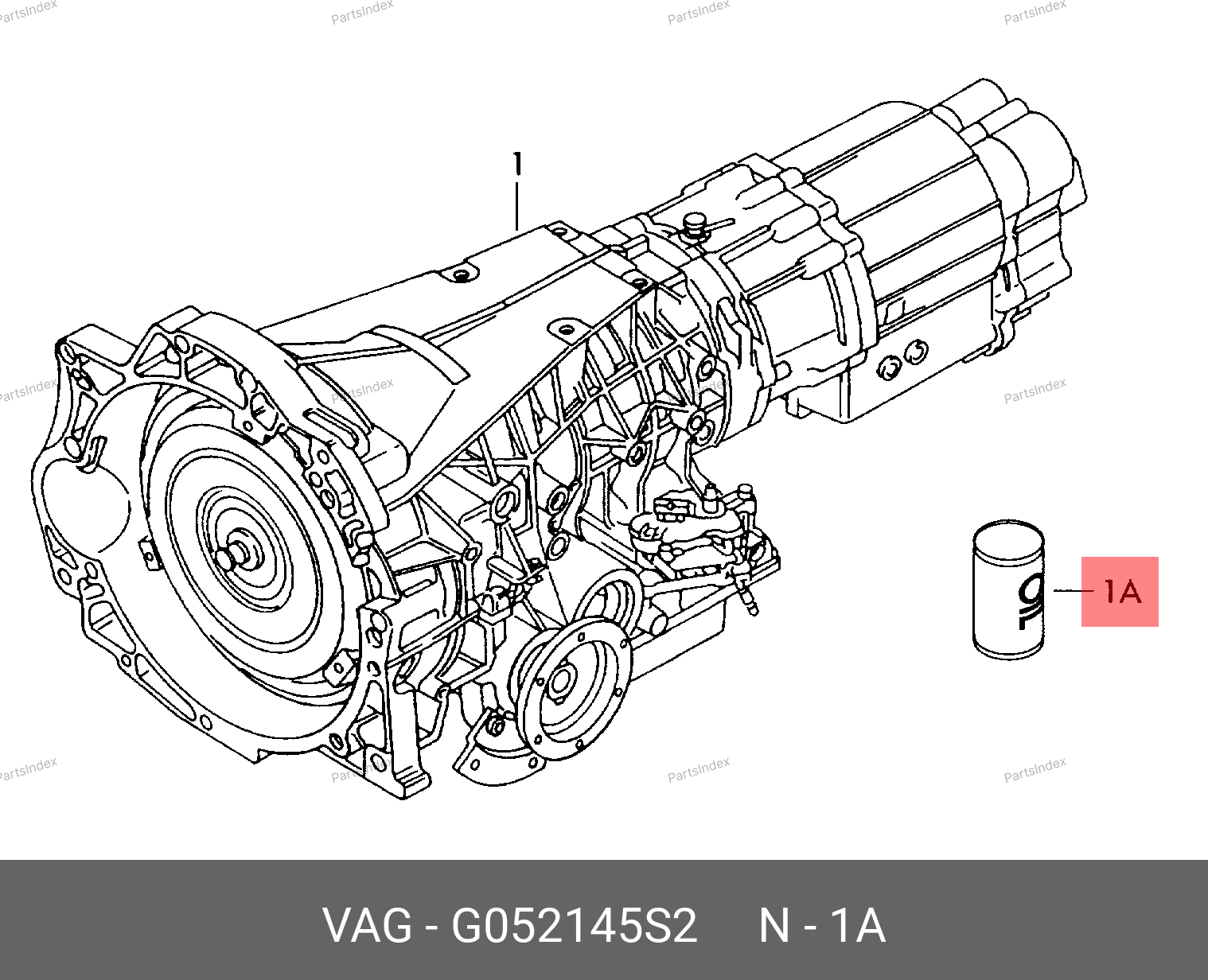 Масло трансмиссионное АКПП VAG - G052145S2