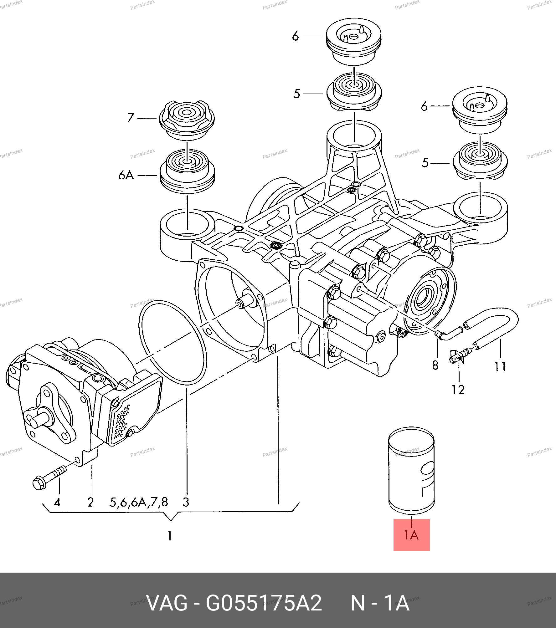 Масло трансмиссионное МКПП VAG - G055175A2