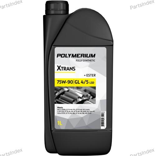 Масло трансмиссионное POLYMERIUM XTRANS 75W-90 GL 45 Fully synthetic