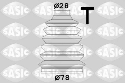 4003456 SASIC Комплект пыльника, приводной вал